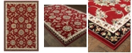 Oriental Weavers Kashan 370R Red/Multi 7'10" x 10'10" Area Rug
